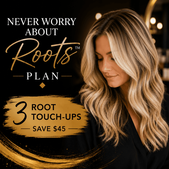 Never Worry About Roots™ Plan at Rebel Hair Den in Eatontown, NJ